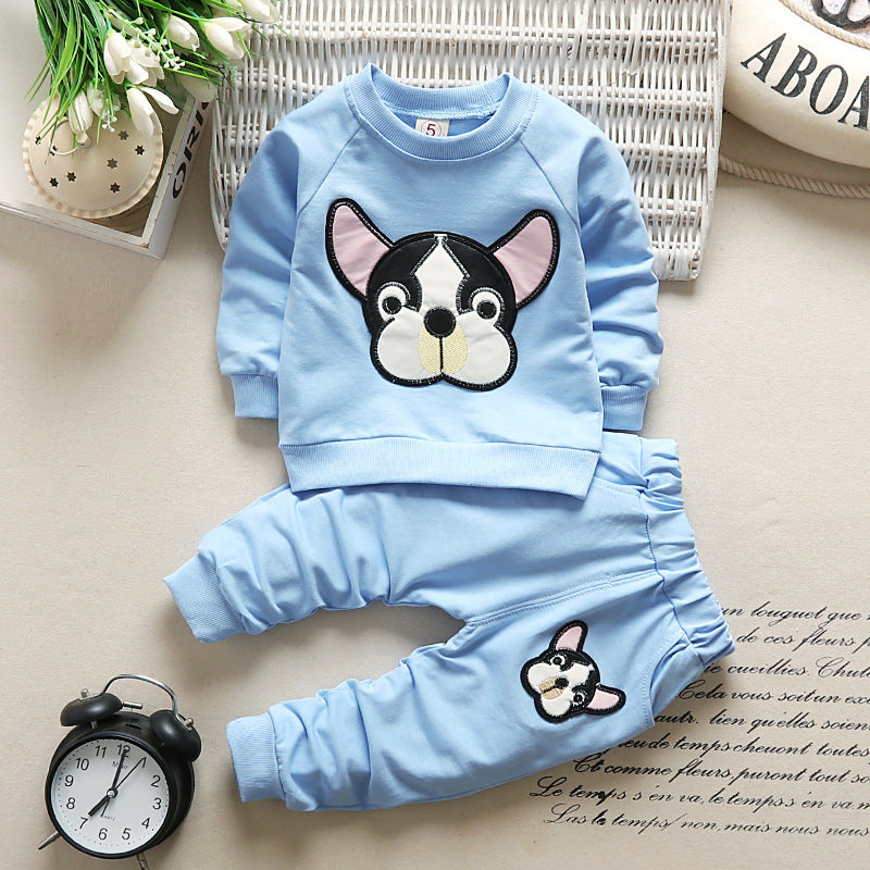 [102237] - Setelan Sweater Anak / Setelan Sweater Anak Trendy - Motif Dog Cartoon