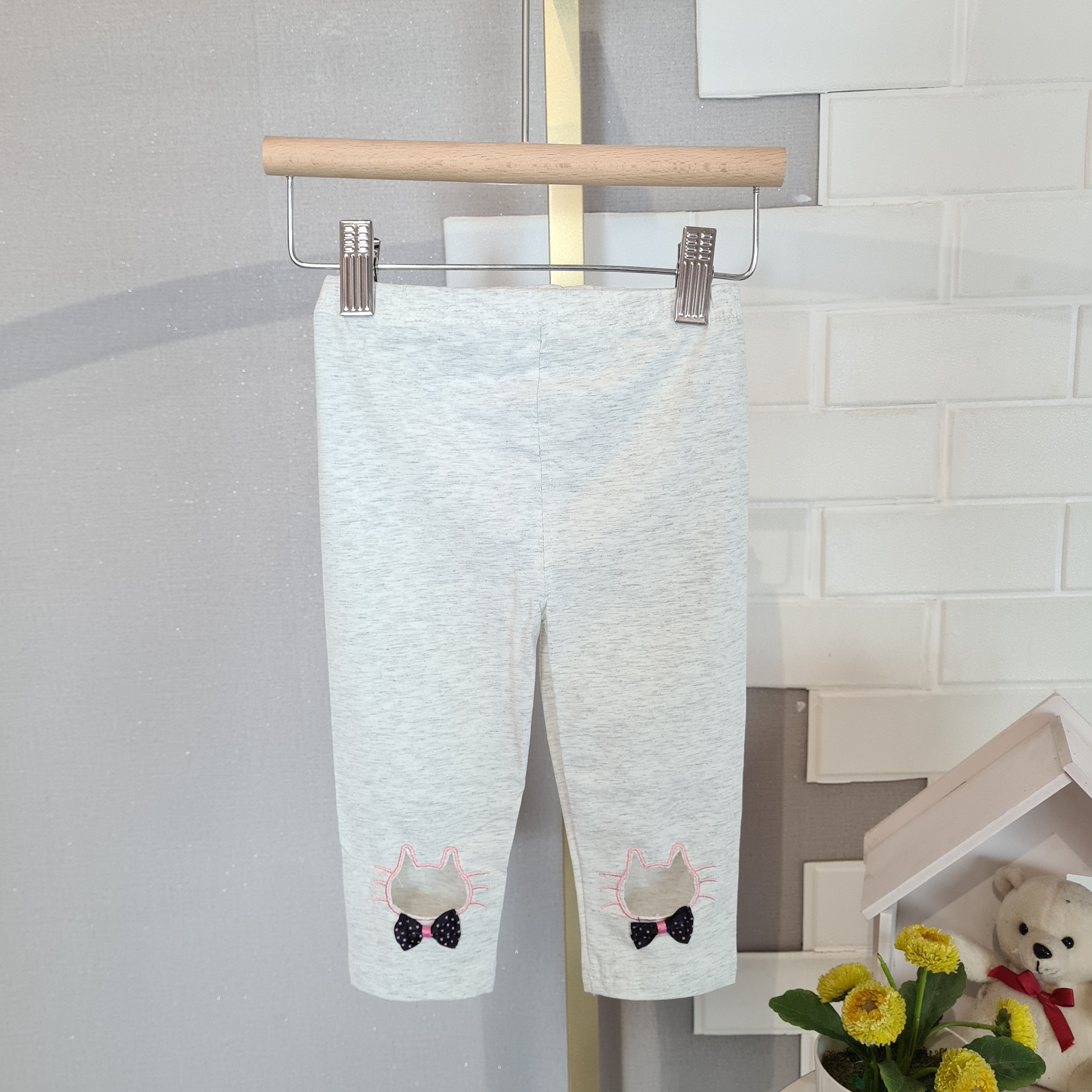 [102447] - Bawahan Celana Legging Fashion Anak Perempuan - Motif Lower Ribbon