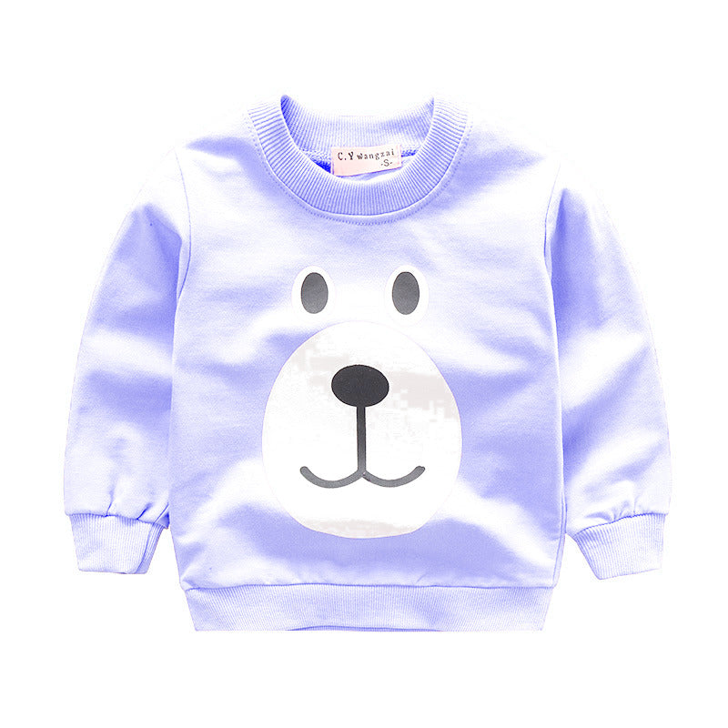 [102496] - Baju Atasan Sweater Fashion Anak Perempuan - Motif Dog Face - BABYHOKI STORE