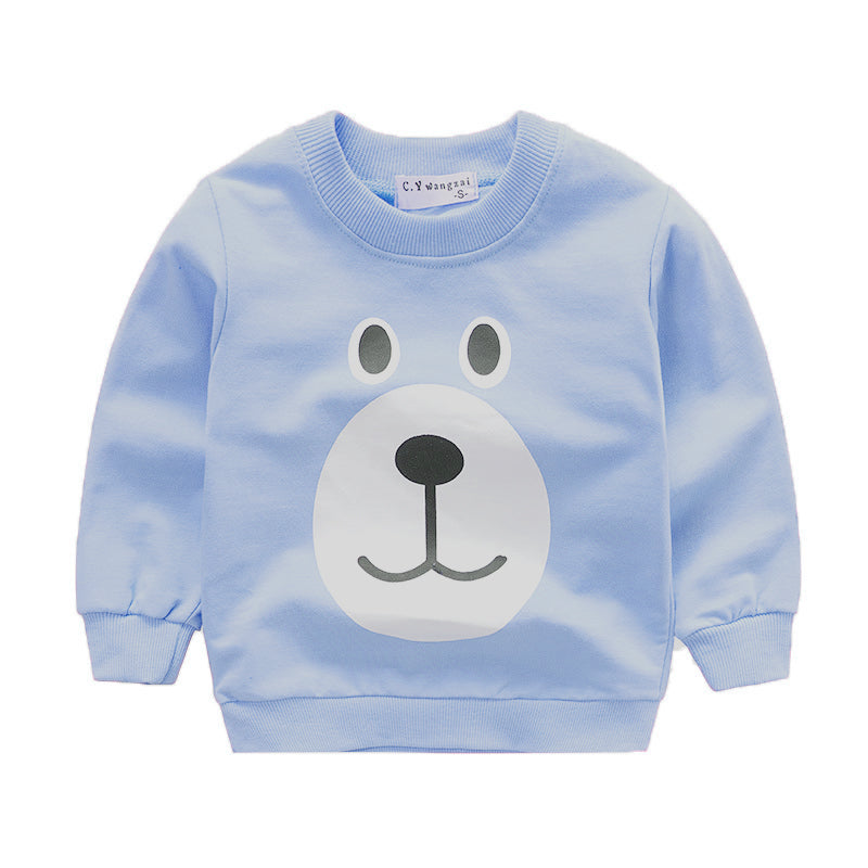 [A02-SW01] - Baju Sweater Lengan Panjang Anak Usia 1-4 Tahun Perempuan Cewek Laki Laki Cowok - Atasan Animal Rainbow - BABYHOKI STORE