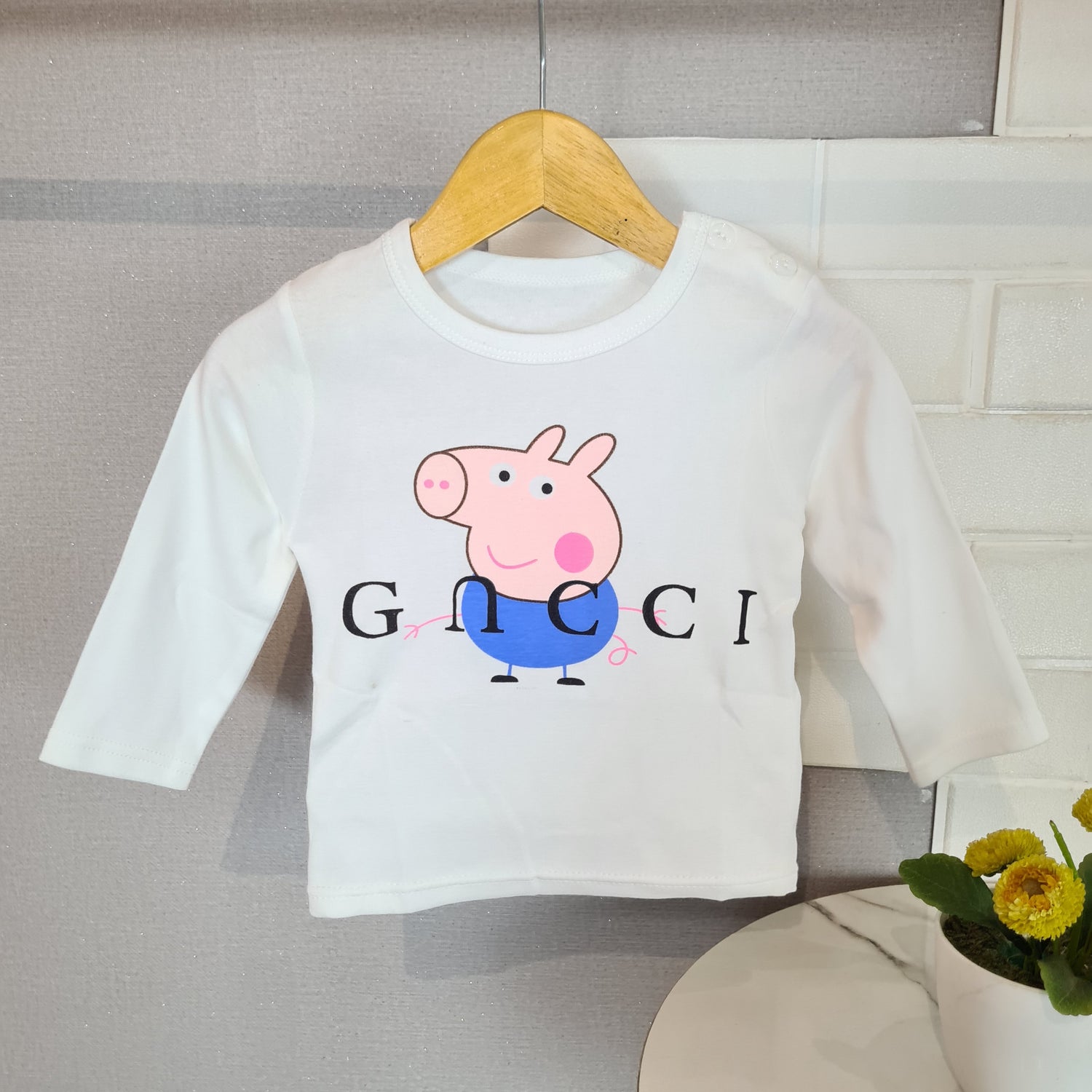 [102417] - Baju Kaos Lengan Panjang Fashion Import Anak Perempuan - Motif Plush Animals
