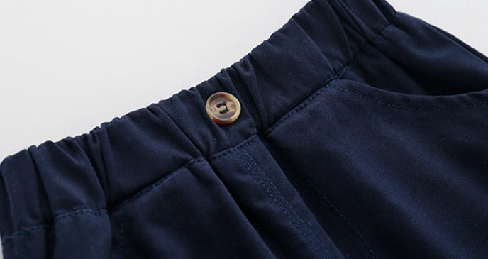 [5131030] - Bawahan Celana Pendek Chino Fashion Anak Laki-Laki - Motif Plain Clean