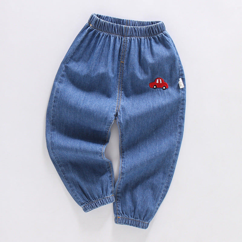 [119235] - Celana Panjang Jeans Anak Casual - Motif Torn Style