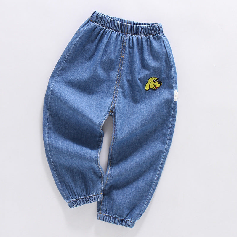 [119235] - Celana Panjang Jeans Anak Casual - Motif Torn Style