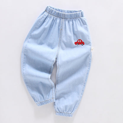 [119235] - Celana Panjang Jeans Anak Casual - Motif Torn Style