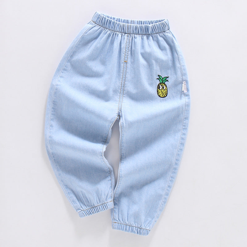 [119235] - Celana Panjang Jeans Anak Casual - Motif Torn Style