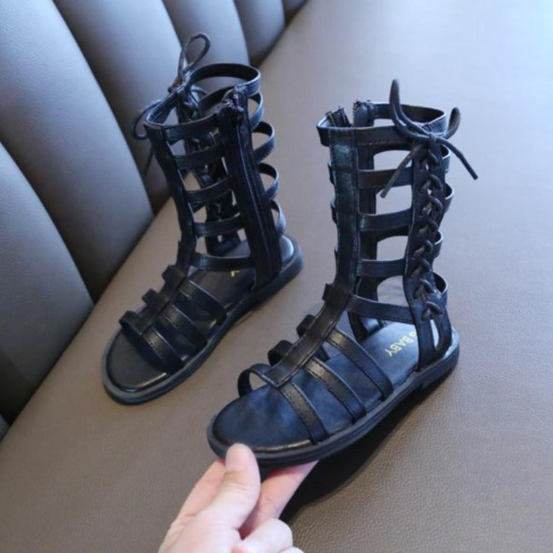 [381148] - Sepatu Sandal Anak Perempuan - Motif Webbing Straps