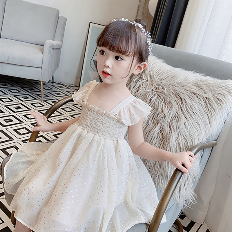 [507562] - Dress Kutung Anak Perempuan - Motif Down Light