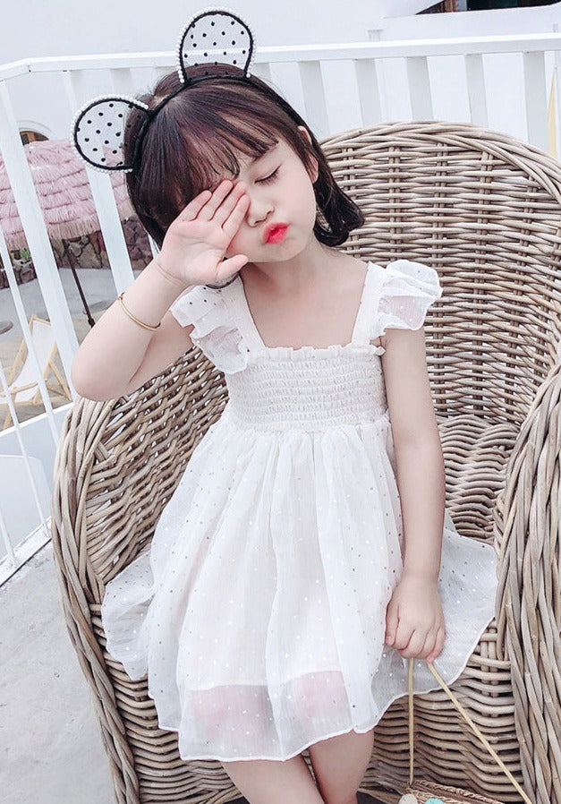 [507562] - Dress Kutung Anak Perempuan - Motif Down Light