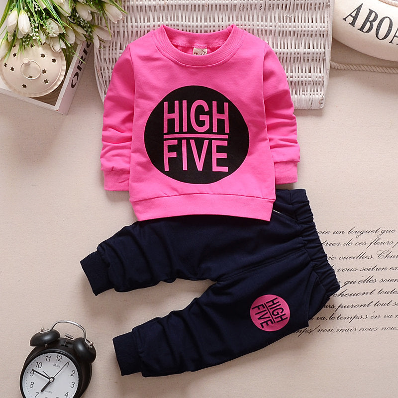 [102238] - Setelan Sweater Anak / Setelan Sweater Anak Trendy - Motif High Five