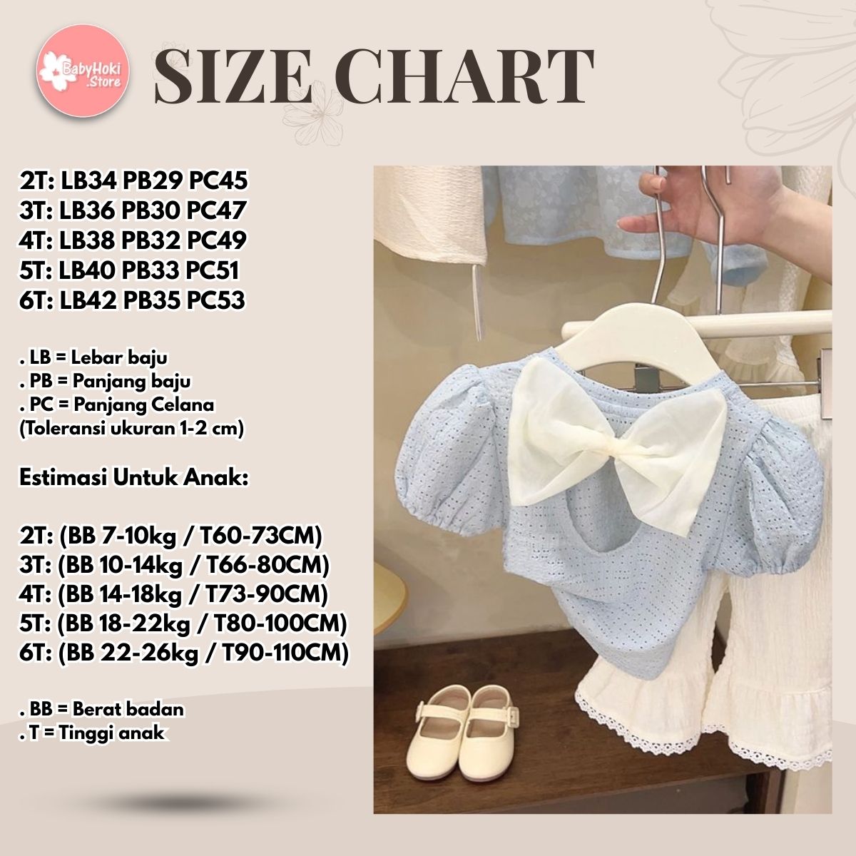 [363654] - Oneset Pita Besar Lucu Setelan Baju Fashion Korea Blouse Celana Duyung Anak Perempuan Cewek - Motif Ribbon Spot