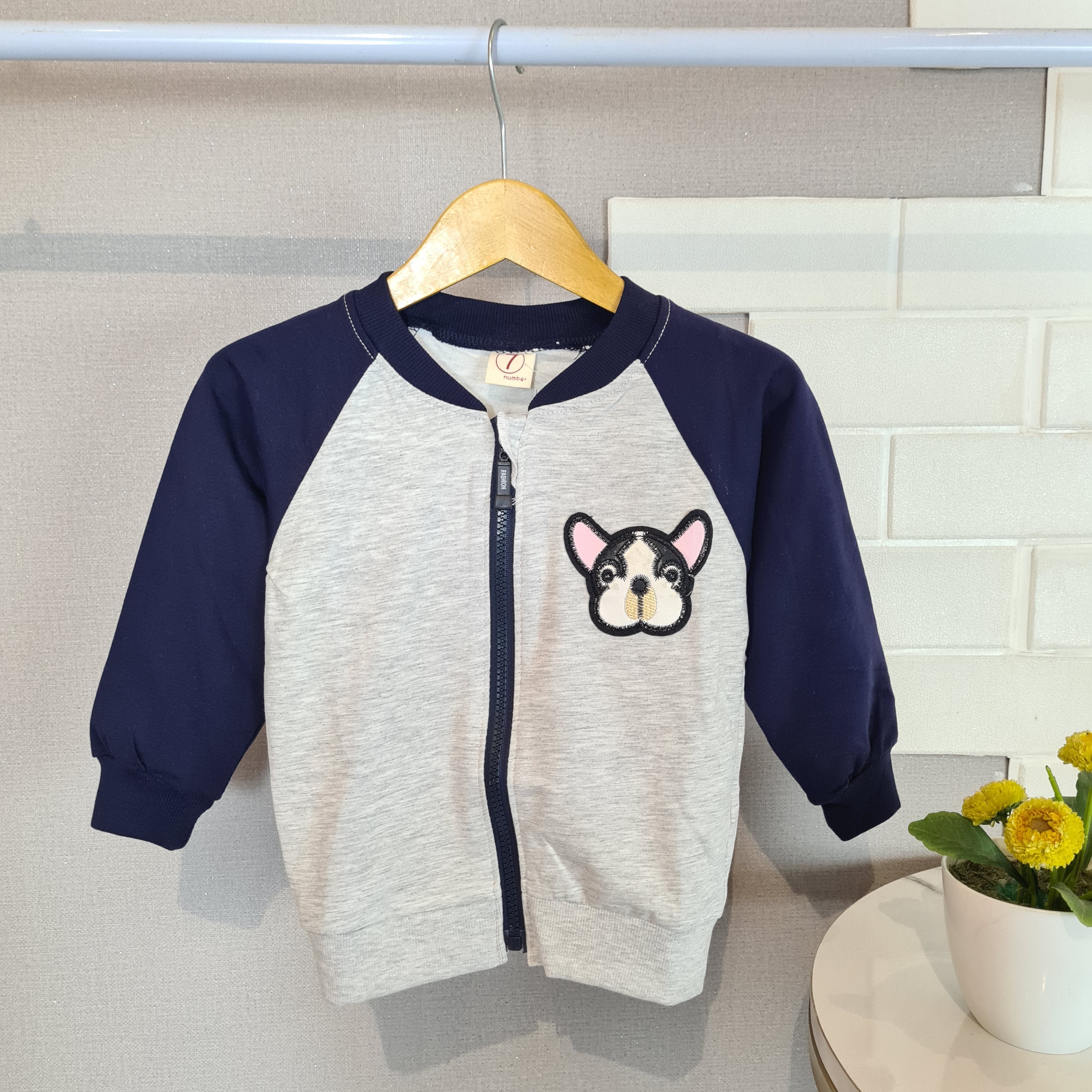 [102397] - Baju Atasan Jaket Fashion Anak Laki-Laki - Motif Dog Head