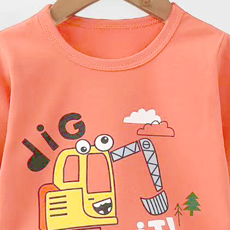 [225846] - Baju Setelan Tidur Piyama Fashion Anak Cowok - Motif Mini Dredge