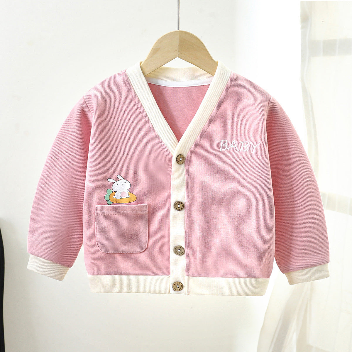 [351282] - Atasan Jaket Cardigan Anak Cowok Cewek - Motif Small Embroidery