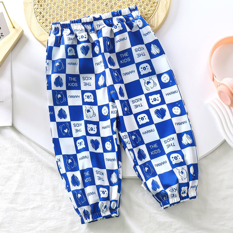 [351303] - Celana Panjang Jogger Anak Perempuan - Motif Shape Box
