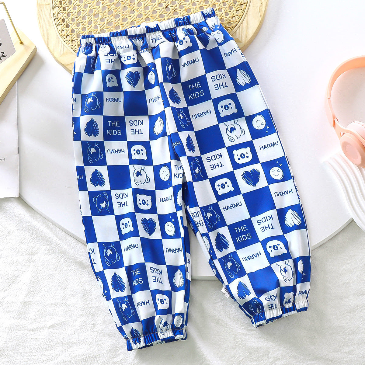 [351303] - Celana Panjang Jogger Anak Perempuan - Motif Shape Box