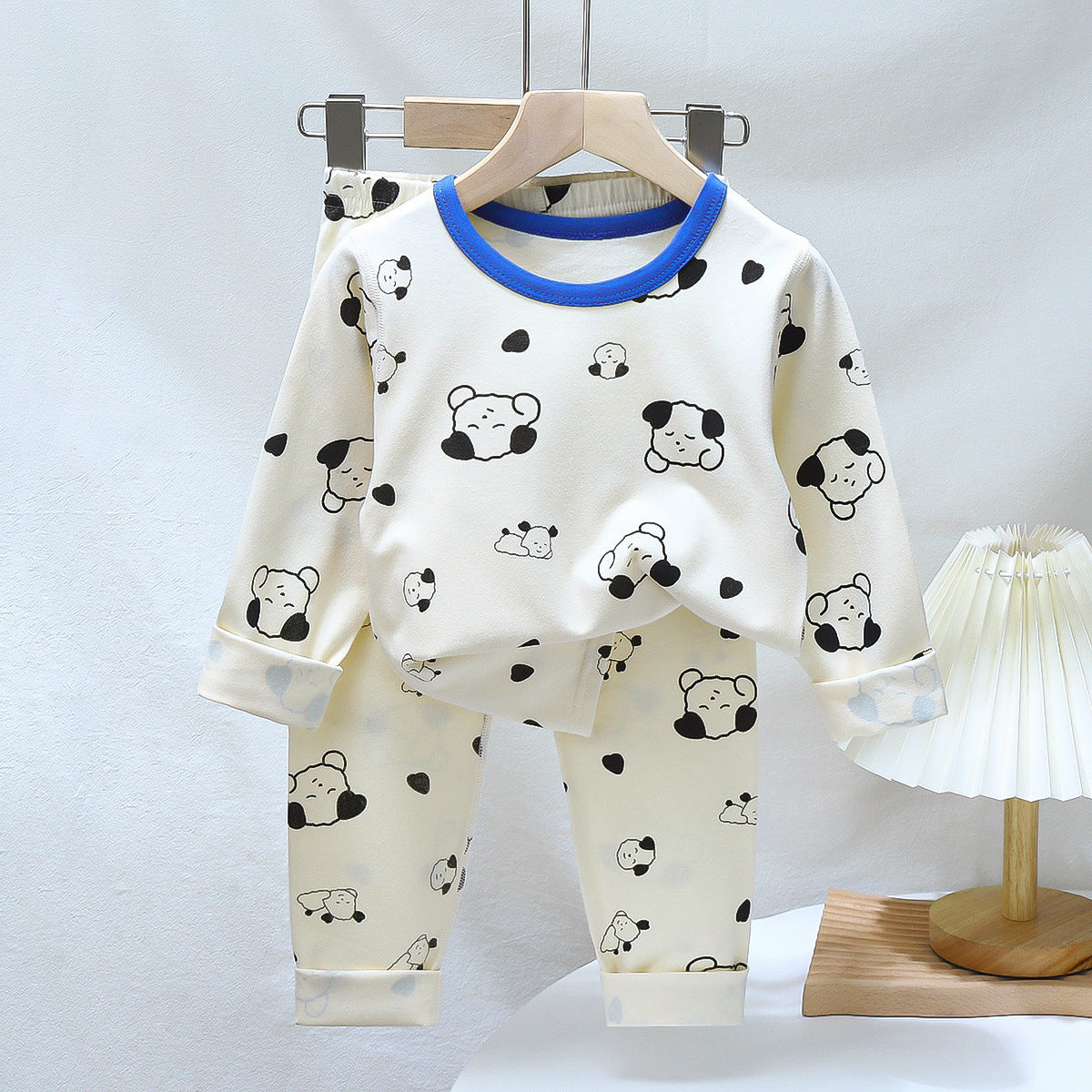 [351367] - Baju Tidur Setelan Piyama Anak Cowok Cewek - Motif Sleeping Animals