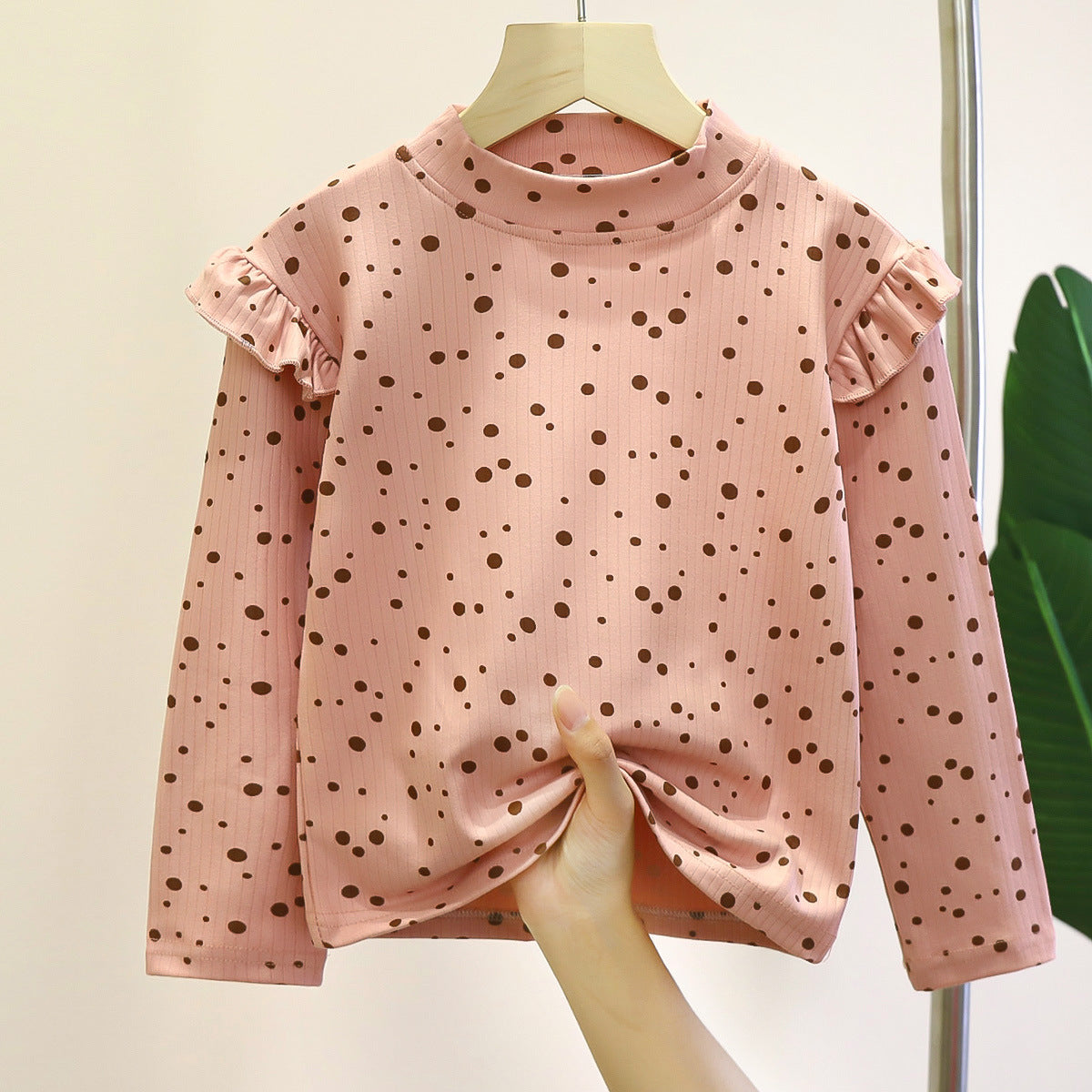 [351375] - Baju Atasan Blouse Bunga Fashion Anak Cewek - Motif Flower Color