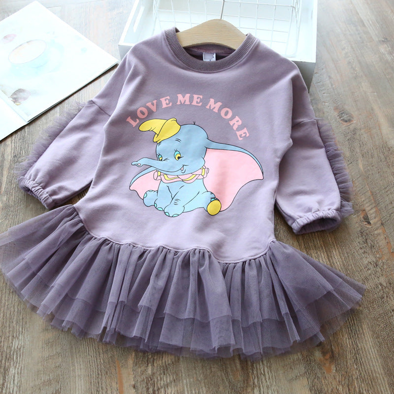 [363271] - Dress Trend Fashion Anak - Motif Elephants Love Me