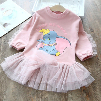 [363271] - Dress Trend Fashion Anak - Motif Elephants Love Me