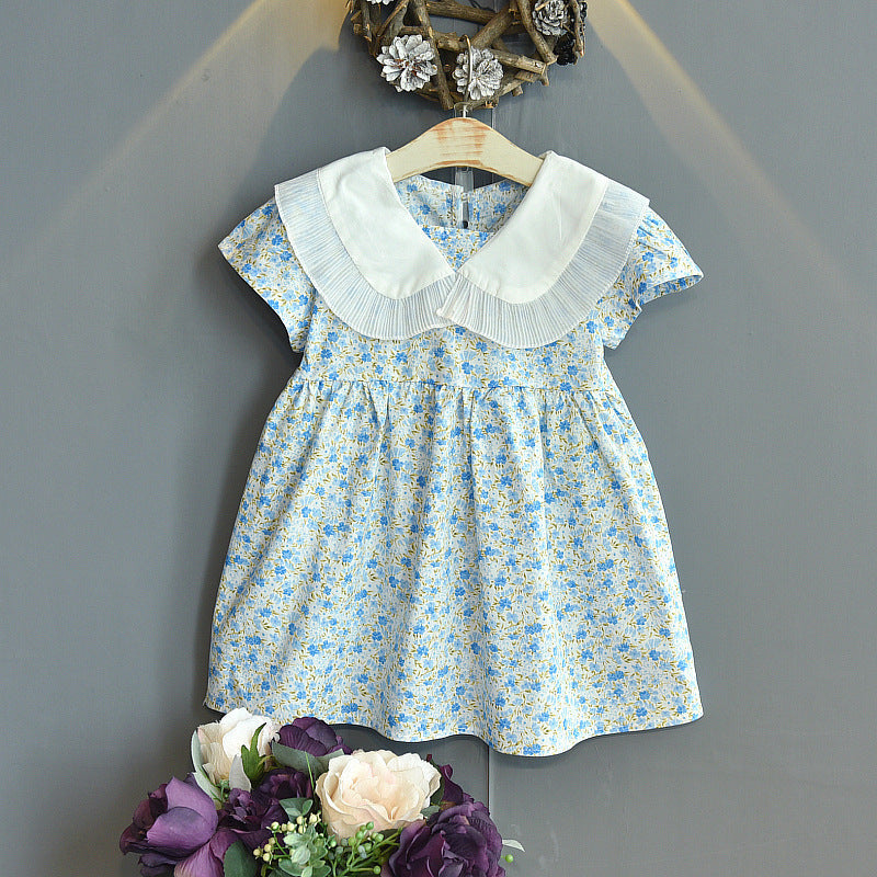 CLEARANCE SALE [Dress Lengan Pendek] 5 Tahun BB 18-22Kg Gaun Anak Cewek Perempuan