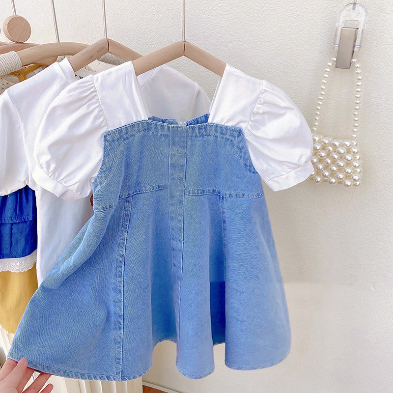 [363495] - Dress Fashion Anak - Motif Pearl Ribbon