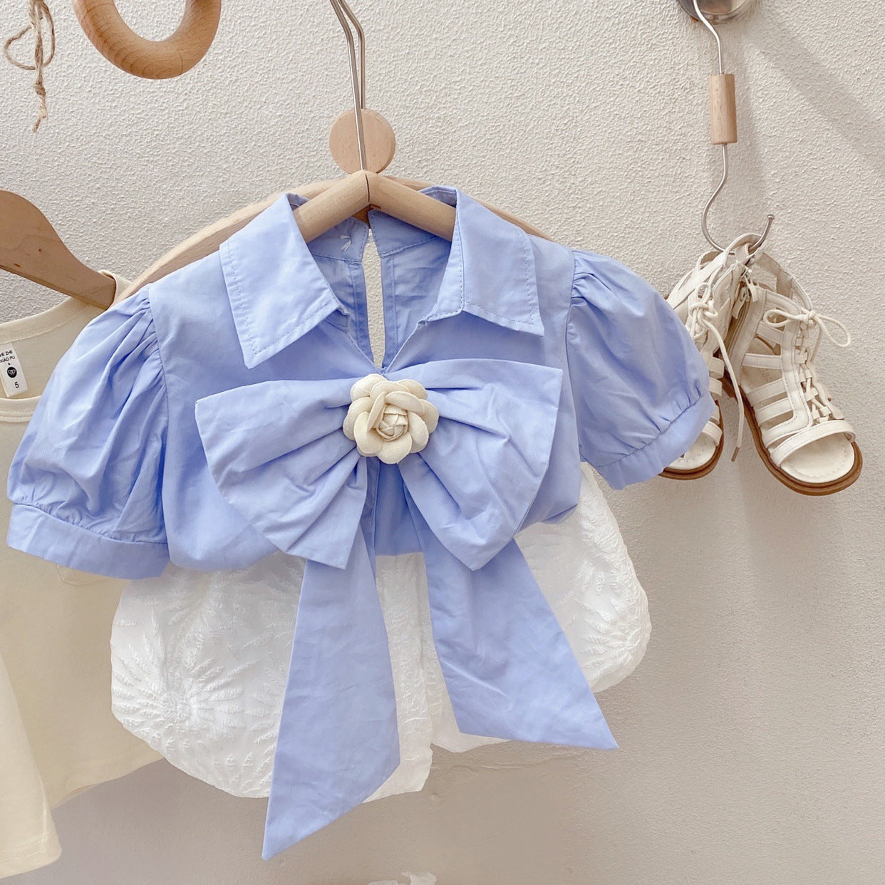 CLEARANCE SALE [Setelan]  5 Tahun BB 18-22kg One Set Pendek Anak Perempuan - SETSP363