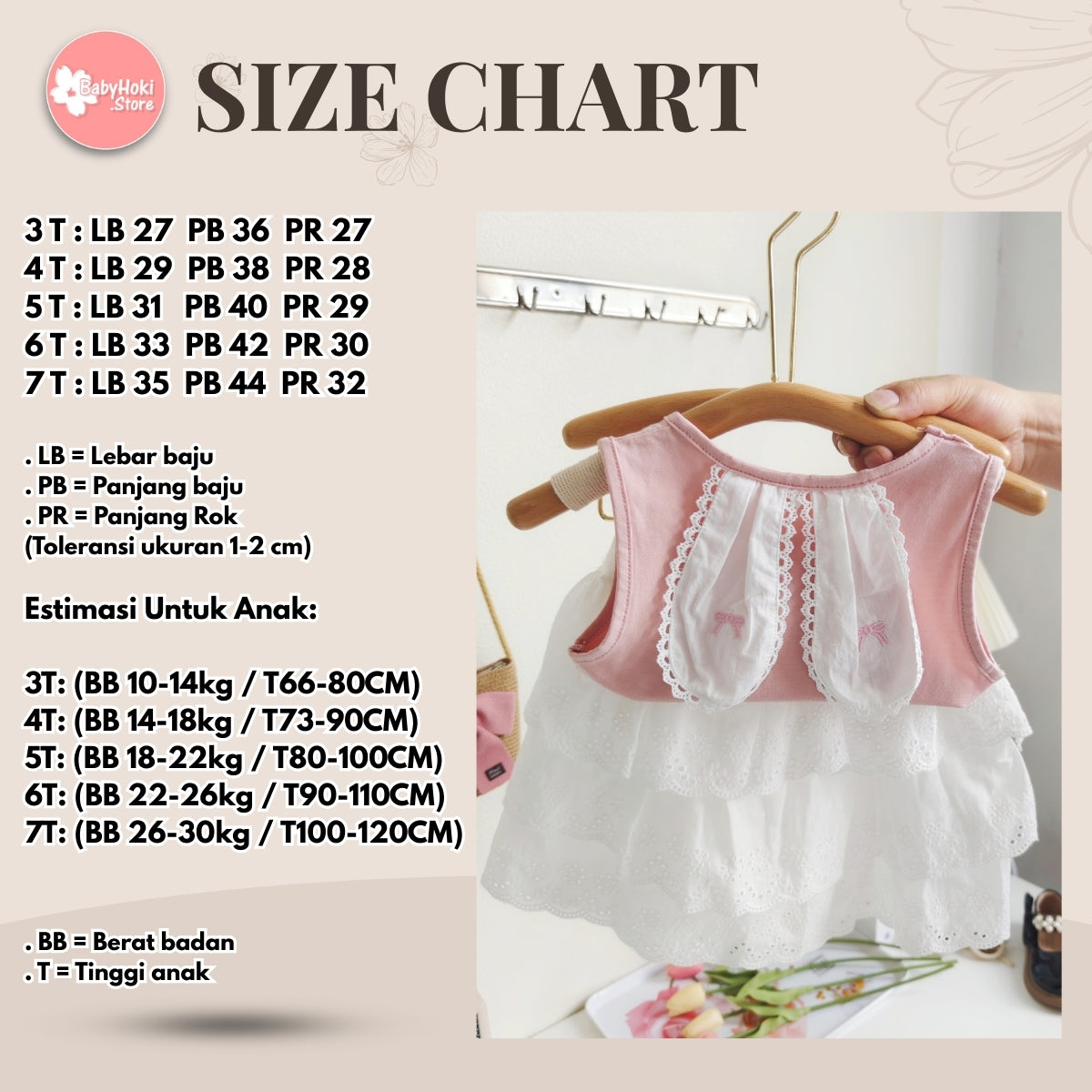 [363683] - Baju Setelan Kutung Rok Fashion Anak Perempuan - Motif Bunny Ears