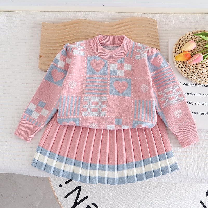 CLEARANCE SALE [Setelan] 4 Tahun BB 14-18kg One Set Pendek Anak Perempuan - SETSP363