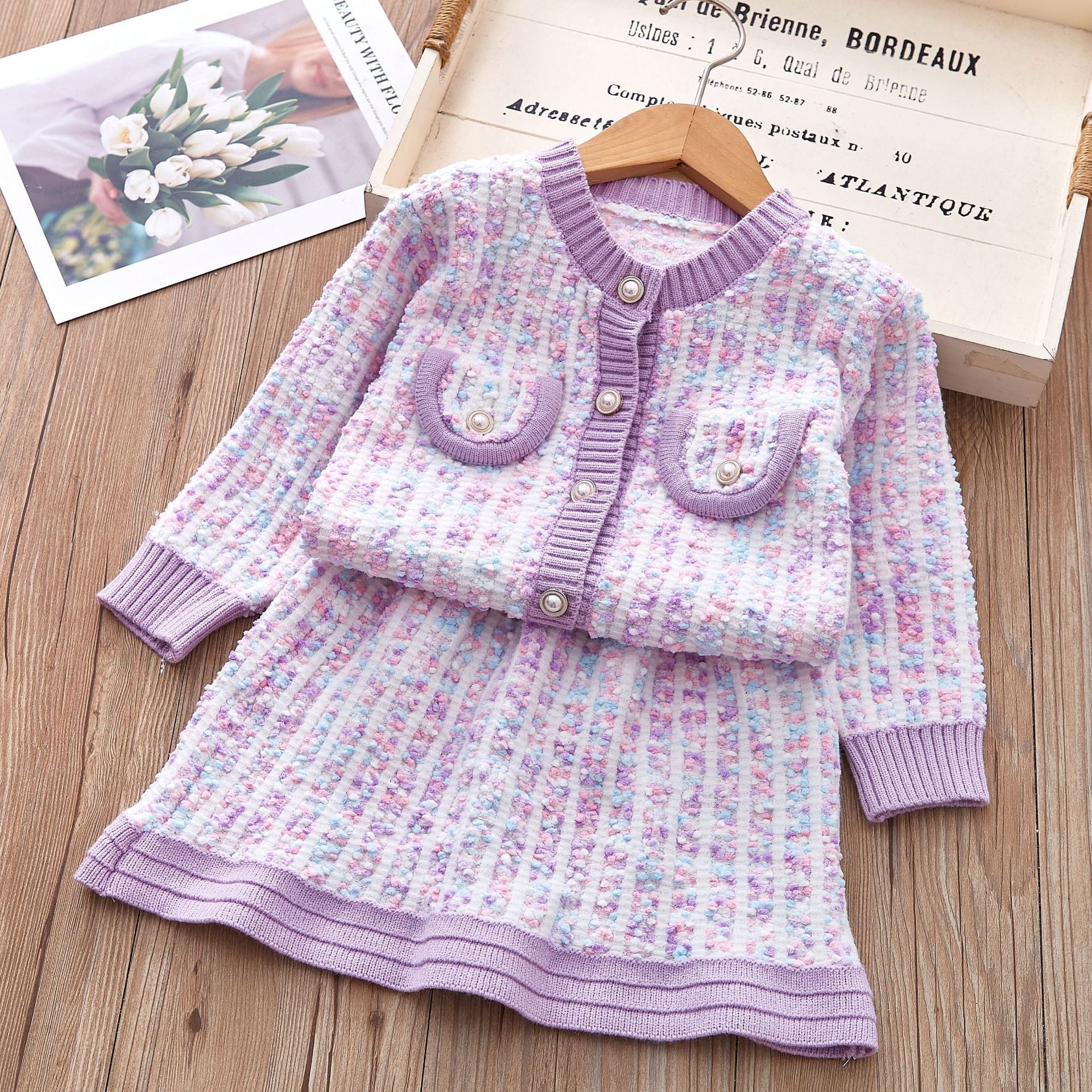 CLEARANCE SALE [Setelan] 3 Tahun BB 10-14kg One Set Pendek Anak Perempuan - SETSP363
