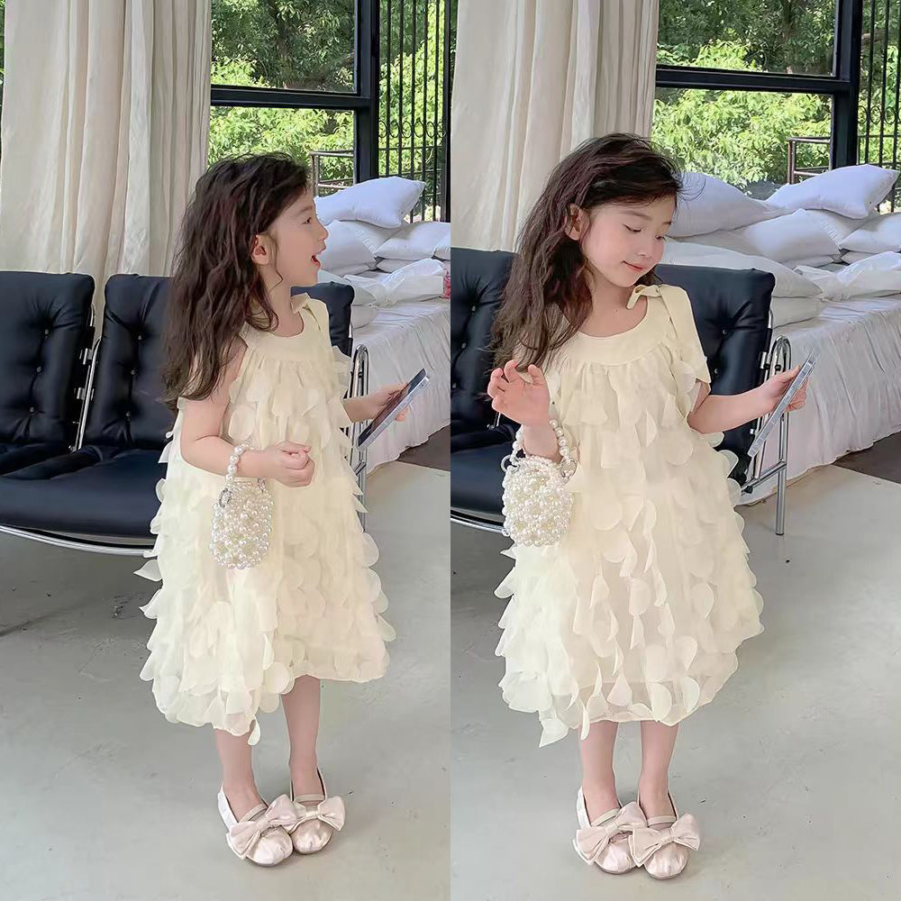 CLEARANCE SALE [Dress Lengan Kutung] 6 Tahun BB 22-26kg Gaun Anak Cewek Perempuan