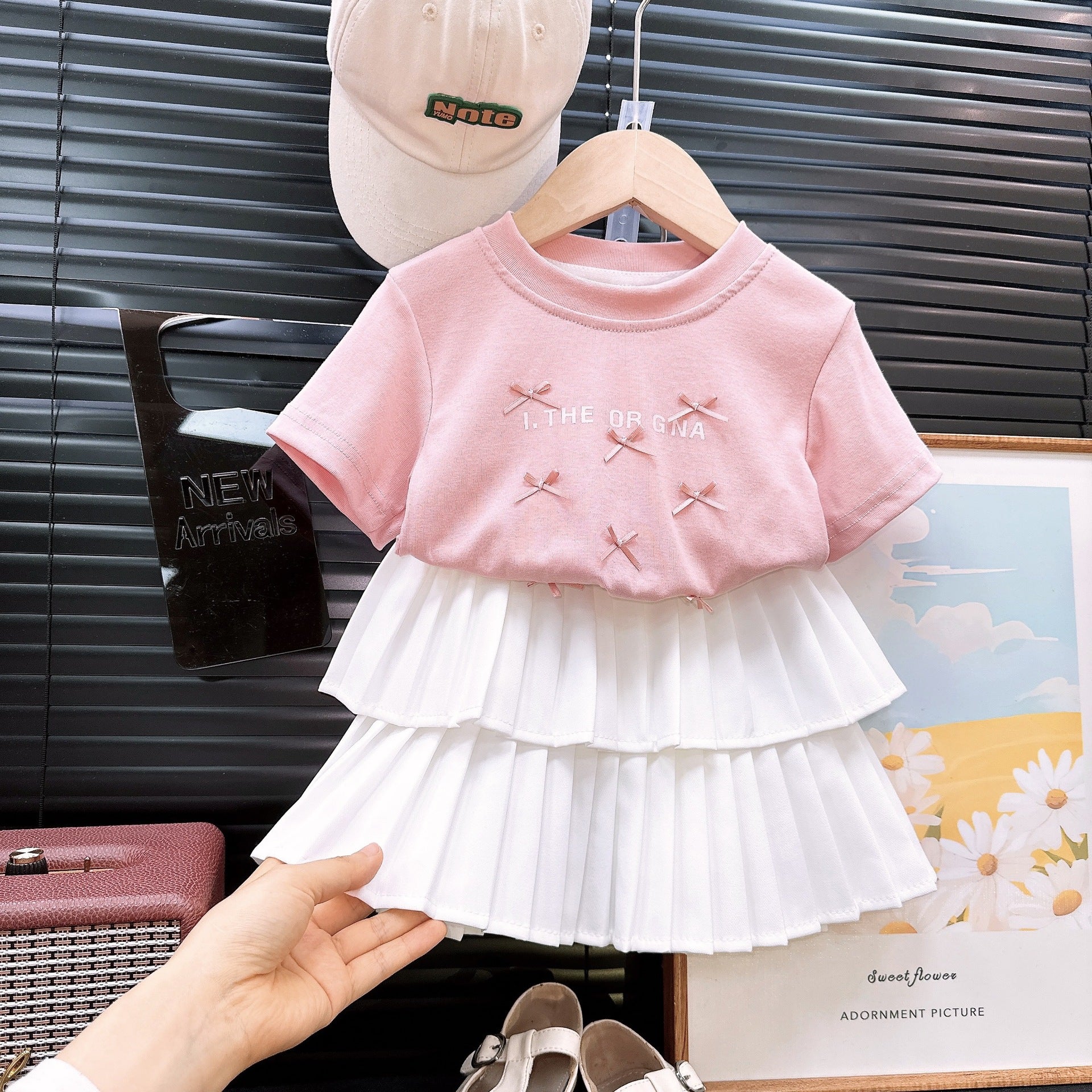 CLEARANCE SALE [Setelan] 6 Tahun BB 22-26kg One Set Pendek Anak Perempuan - SETSP363