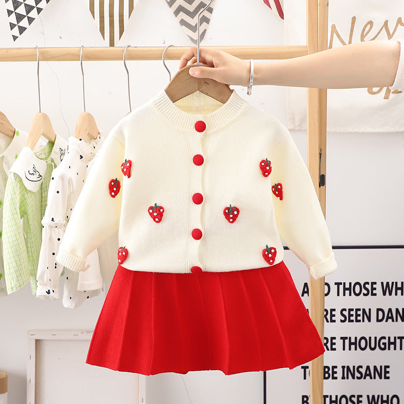 CLEARANCE SALE [Setelan] 4 Tahun BB 14-18kg One Set Pendek Anak Perempuan - SETSP363