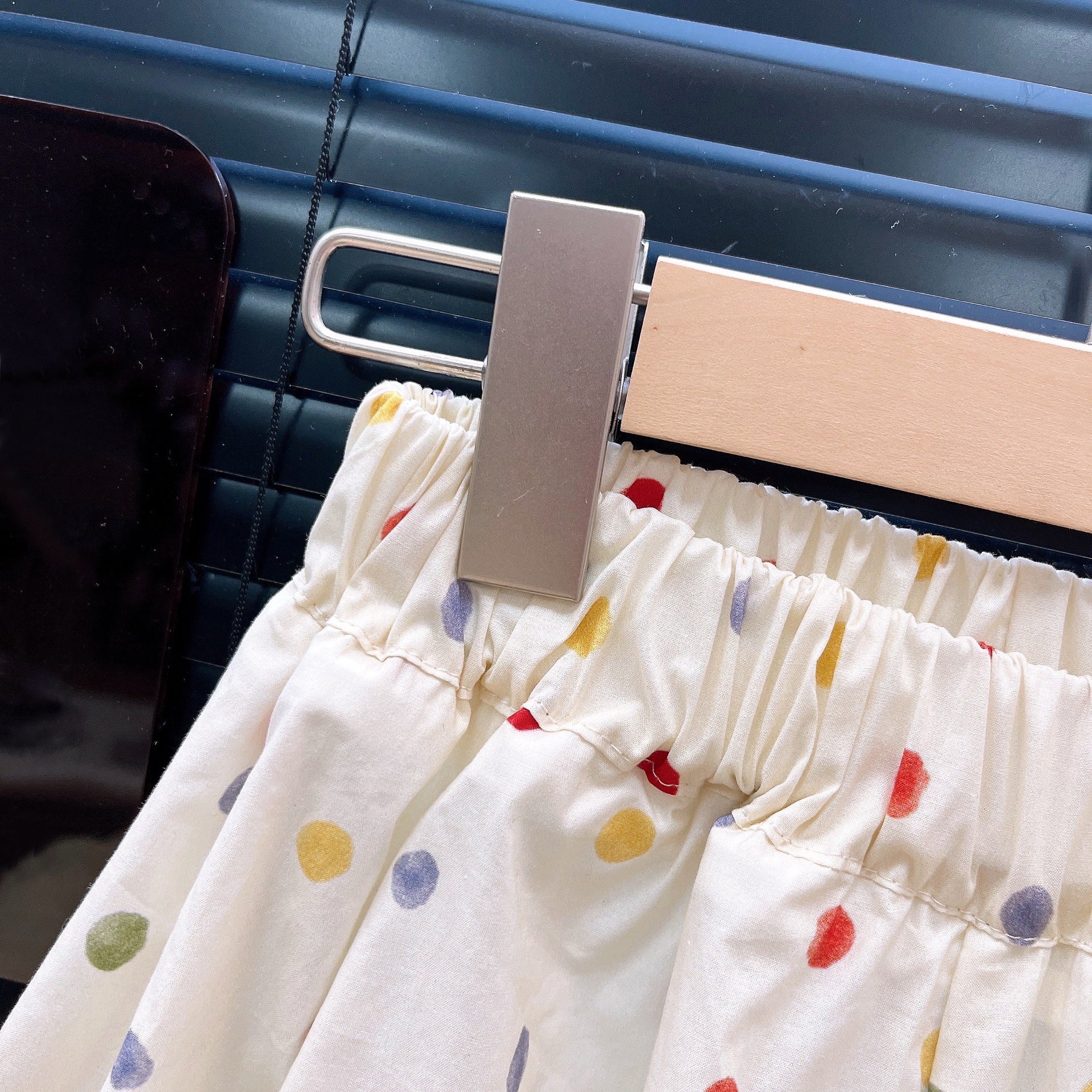 [363858] - Oneset Baju Anak Cewek Polkadot Ruffle Setelan Atasan Blouse Tanpa Lengan Bawahan Celana Panjang Kulot Fashion Anak Perempuan - Motif