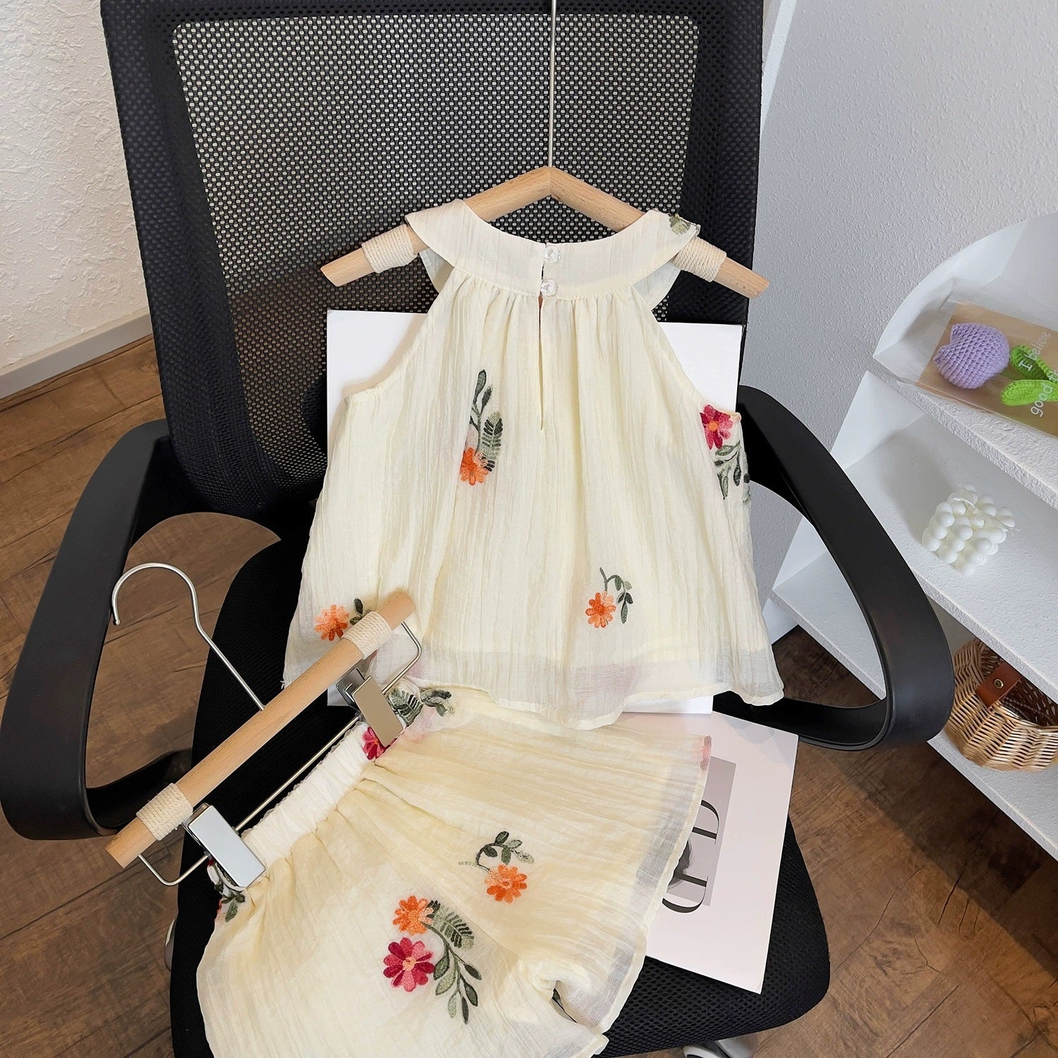 [363862] - Dress Atau Oneset Baju Setelan Atasan Tanpa Lengan Fashion Anak Perempuan - Motif Bunga