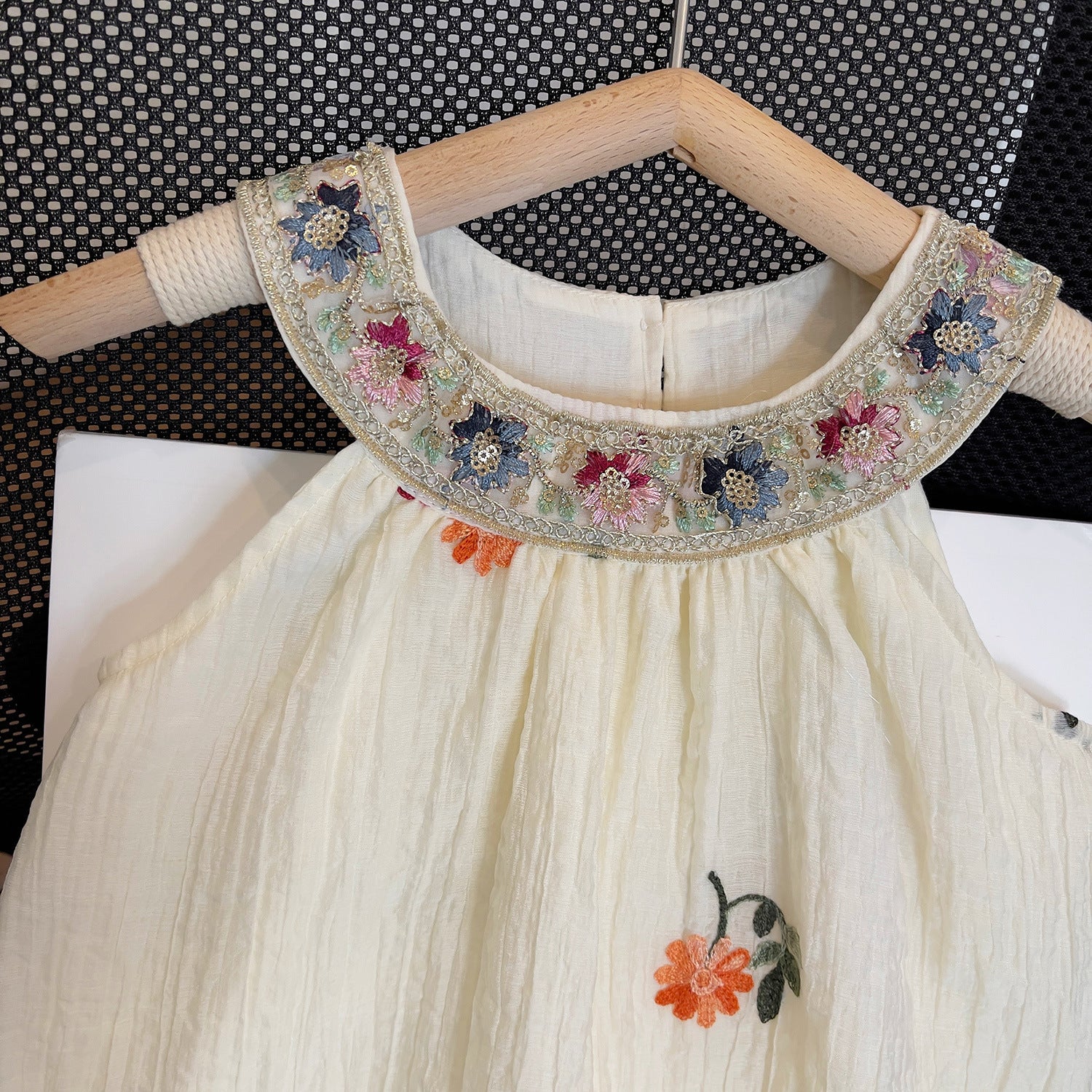 [363862] - Dress Atau Oneset Baju Setelan Atasan Tanpa Lengan Fashion Anak Perempuan - Motif Bunga