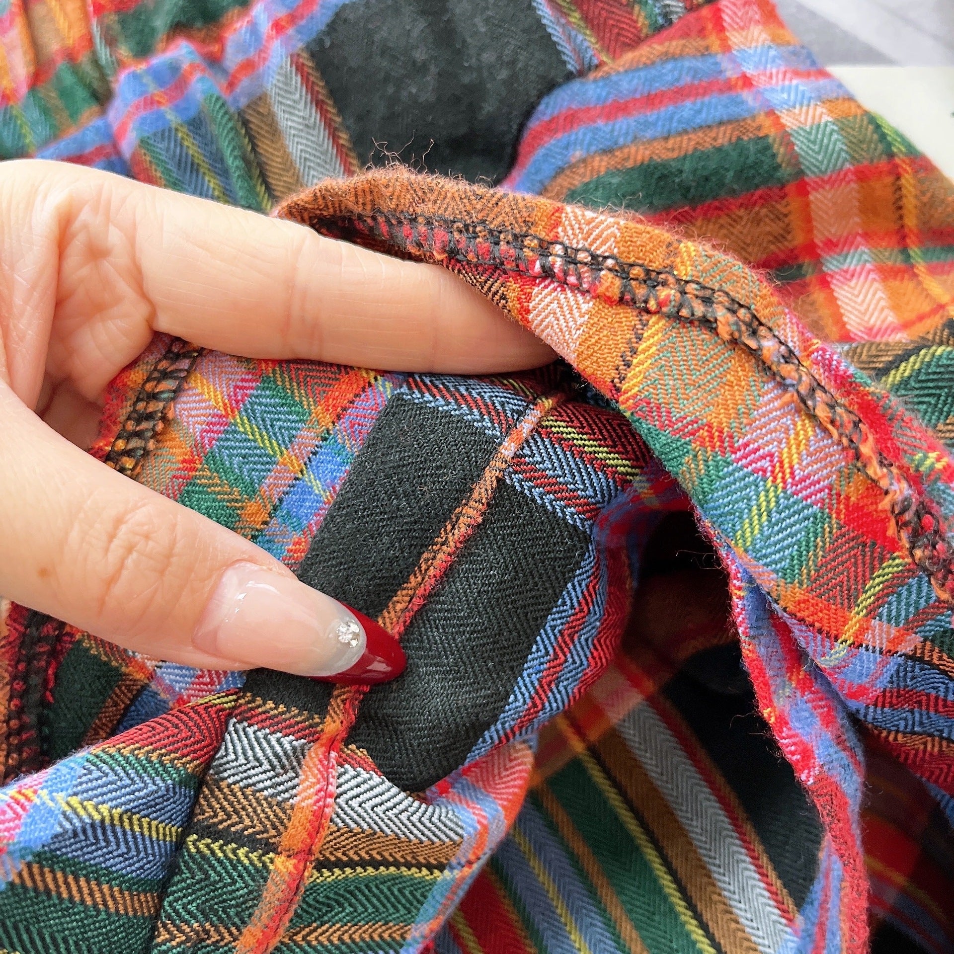 [363878] - One Set Anak Cewek Baju Setelan Atasan Kaos Lengan Pendek Bawahan Rok Kotak Tartan Pita Fashion Anak Perempuan