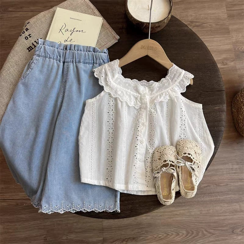 CLEARANCE SALE [Setelan Celana Panjang] 4 Tahun BB 14-18Kg One Set Anak Cewek Perempuan