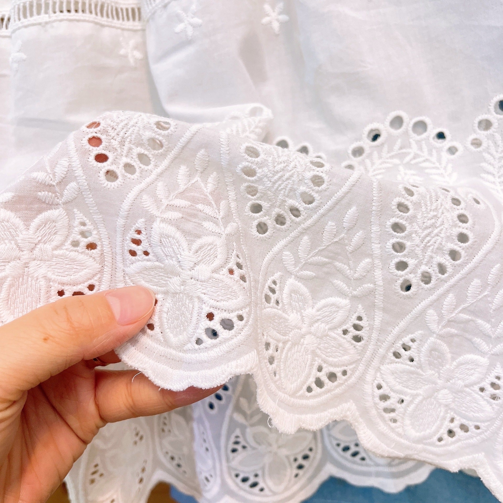 [363889] - One Set 2in1 Baju Setelan Atasan Blouse Katbol Lengan Pendek Bawahan Celana Pendek Fashion Anak Perempuan - Motif Patterned White - BABYHOKI STORE - BABYHOKI STORE