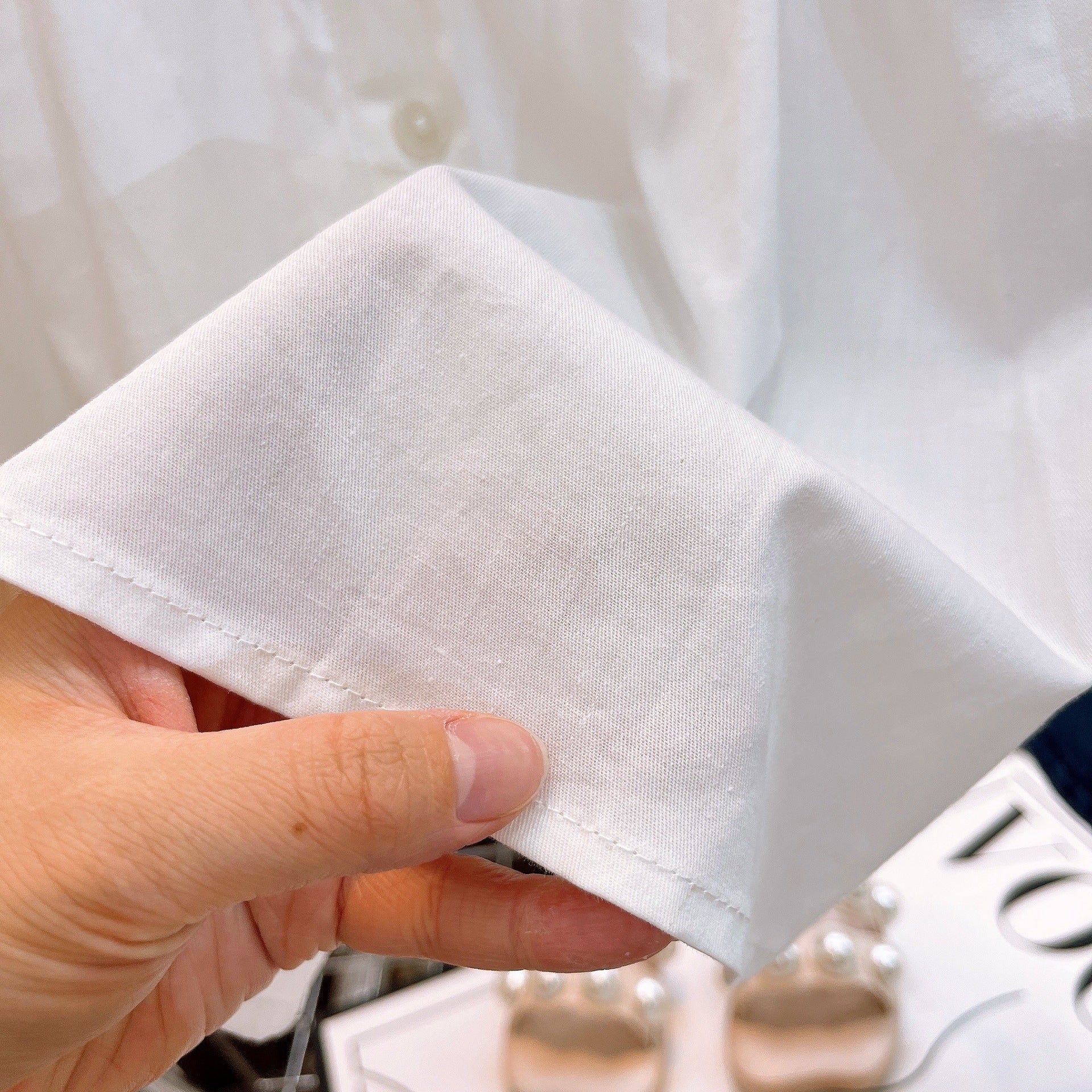 [363894] - One Set 2in1 Setelan Baju Atasan Blouse Katbol Lengan Pendek Bawahan Rok Mini Plisket Denim Fashion Anak Perempuan - Motif Top Katbol Bottom Plisket - BABYHOKI STORE