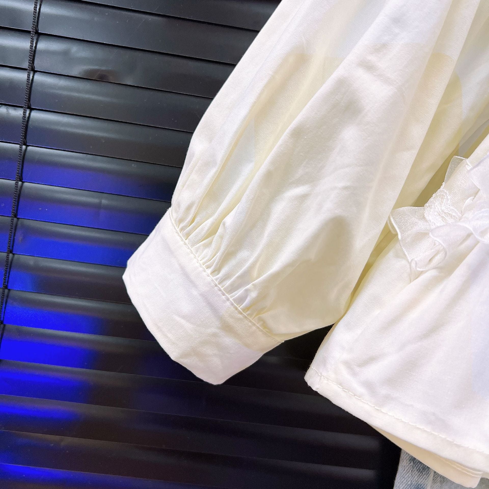 [363895] - One Set 2in1 Setelan Baju Atasan Blouse Lengan Panjang Bawahan Jeans Panjang Denim Fashion Anak Perempuan - Motif Fruit Animal - BABYHOKI STORE - BABYHOKI STORE