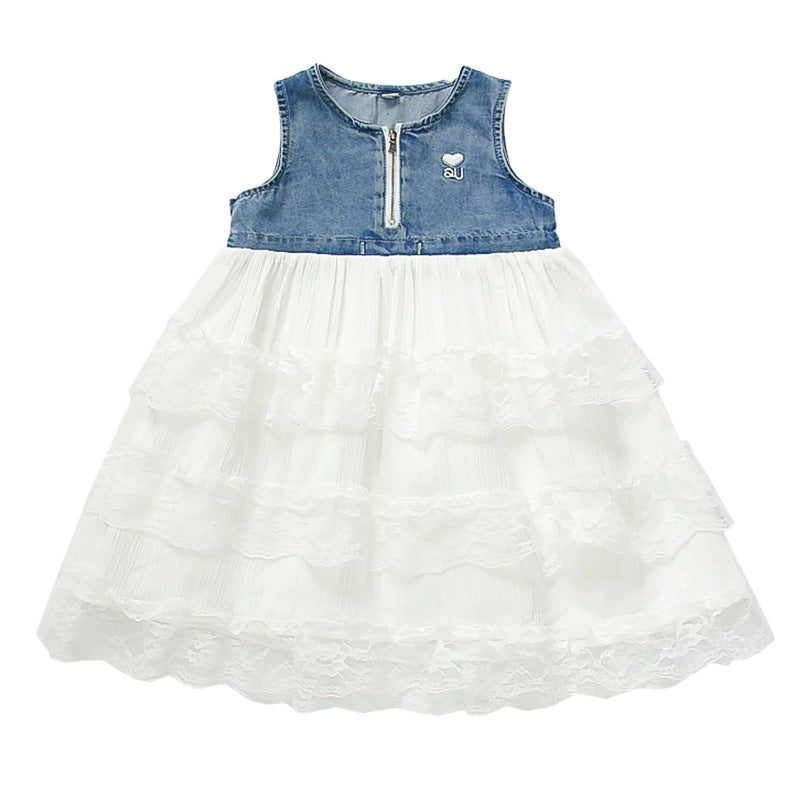 CLEARANCE SALE [Dress Lengan Kutung] 6 Tahun BB 22-26kg Gaun Anak Cewek Perempuan