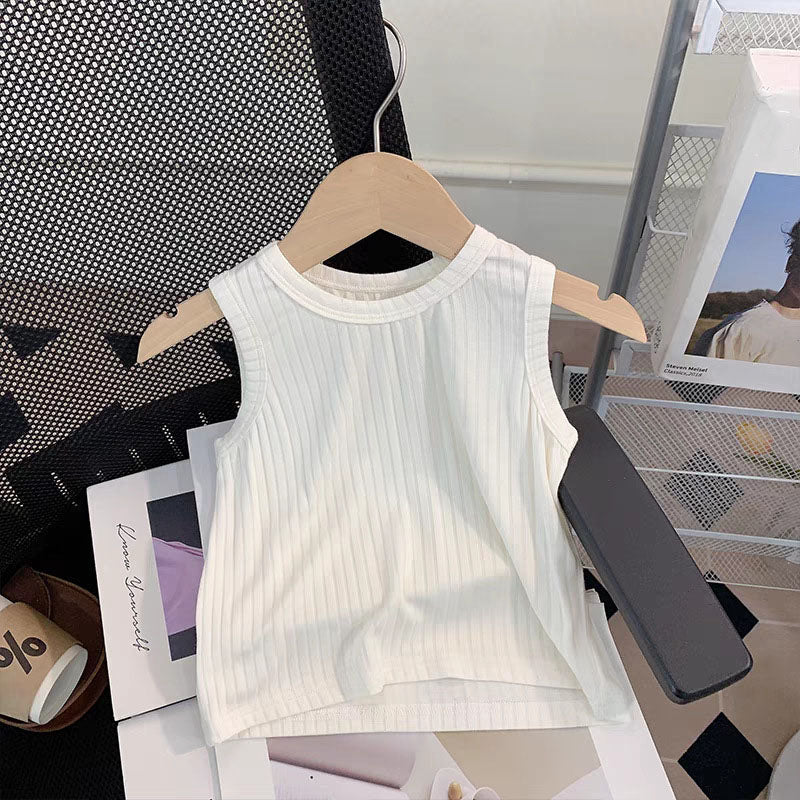 [363923] - One Set 3in1 Baju Setelan Atasan Lengan Kutung Vest Rompi Jeans Bawahan Celana Panjang Kulot Fashion Anak Cewek Perempuan - Motif Little Flower - BABYHOKI STORE