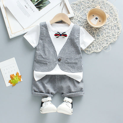 [368239] - Setelan Formal Keren Anak - Motif Formal Bow Tie