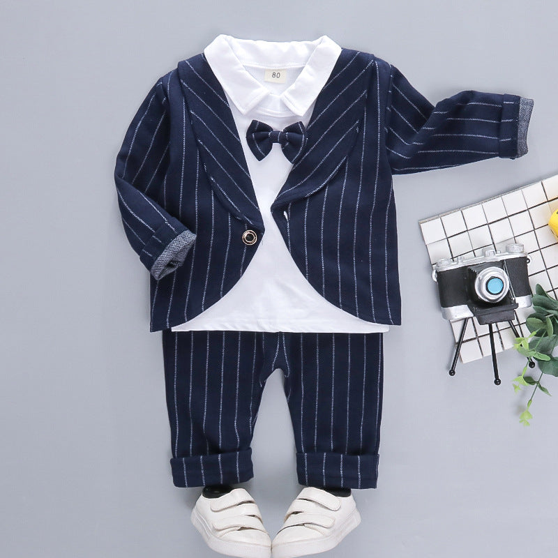 [368241] - Setelan Formal 3 In 1 Keren Anak - Motif Bow Tie Line