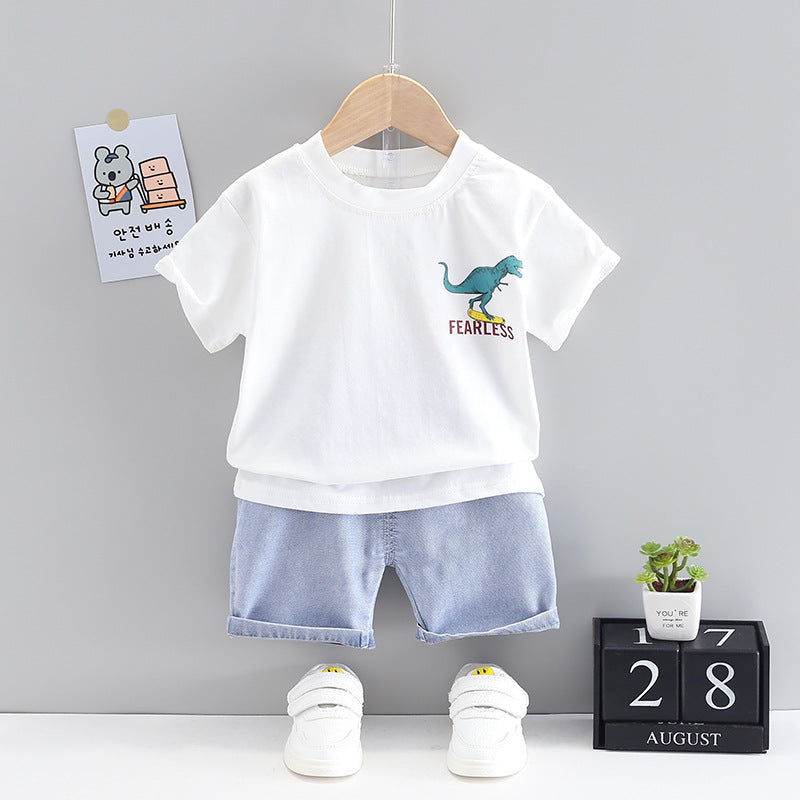 3T Boys [SET] - BB (10-14 kg) Tinggi (66-80cm) Last Stock Clearance Sale - Baju Setelan Anak Laki laki Cowok One Set