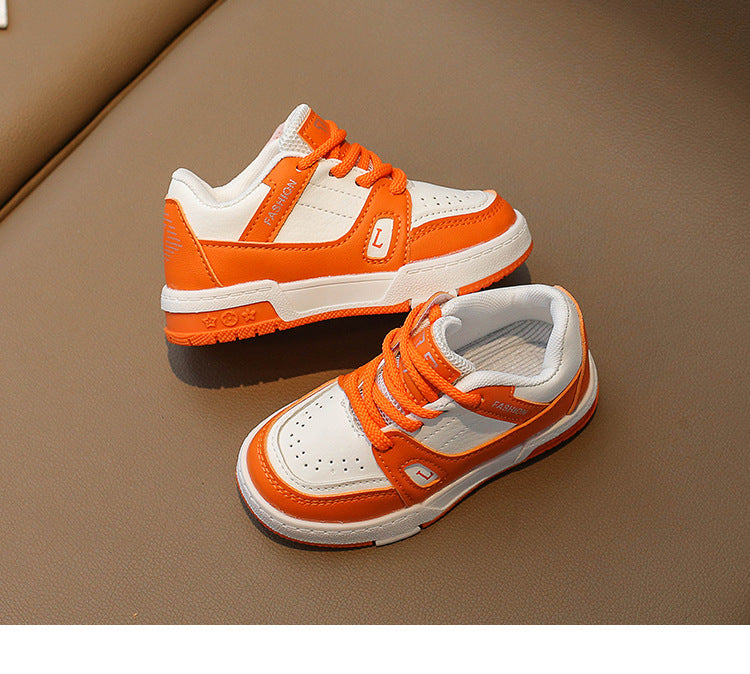 [381253 Size 21-35] - Sepatu Shoes Sneakers Anak Perempuan - Motif Little Flower - BABYHOKI STORE