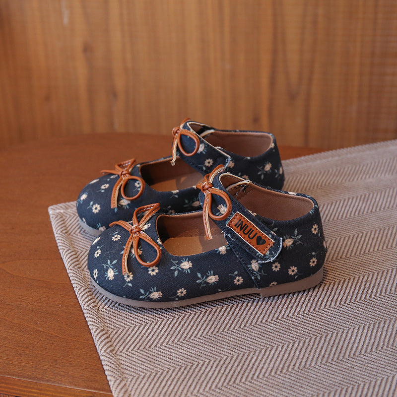 [Sepatu Anak Perempuan Size 24] - Shoes Sneakers Formal Fashionable Trendi Kekinian Anak Cewek - Motif Pilihan - BABYHOKI STORE