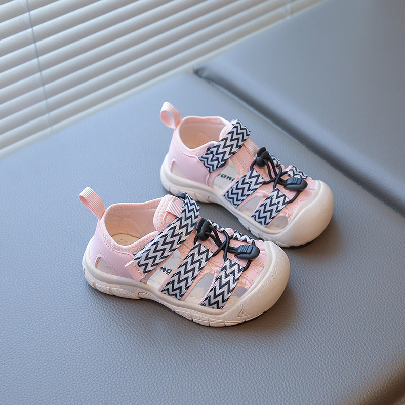 [381272 Size 23-36] - Sepatu Sandal Elastic Buckle Casual Shoes Anak Laki Laki Cowok Perempuan Cewek - Motif Camouflage - BABYHOKI STORE