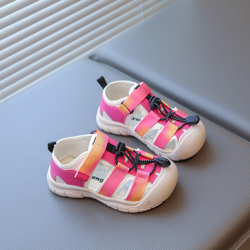 [381272 Size 23-36] - Sepatu Sandal Elastic Buckle Casual Shoes Anak Laki Laki Cowok Perempuan Cewek - Motif Camouflage - BABYHOKI STORE